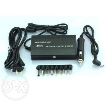 Универсальная зарядка для ноутбука, работает от прикуривателя и на 220