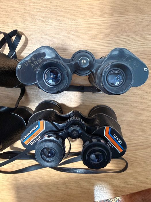 Lot binocluri profesionale 10x50