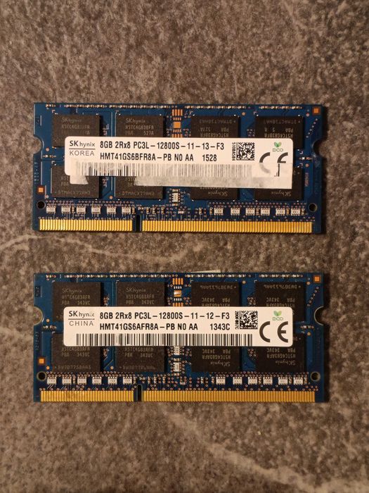 Vand SO-DIMM DDR3L de 8 Gb cu 1600 MHz