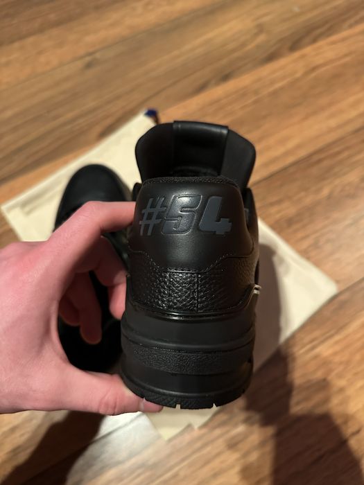 Louis vuitton trainer black, marime 43 NOI