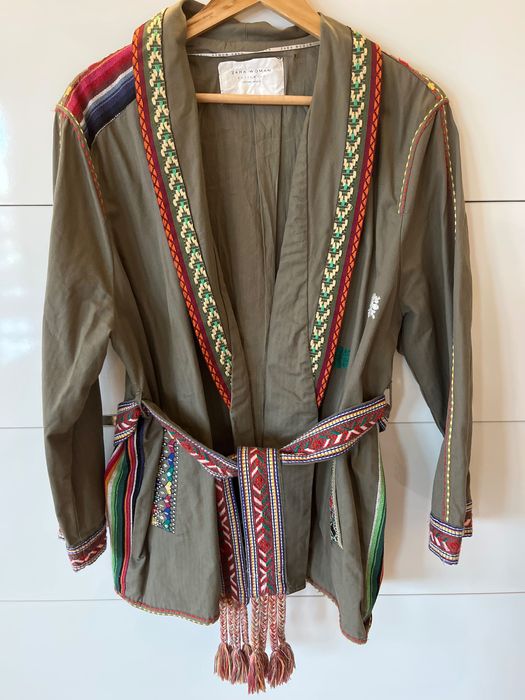Етно сако Zara - памук