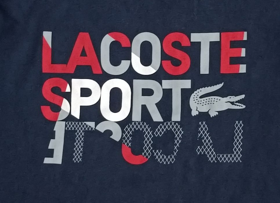 Lacoste оригинална тениска ръст 147-164см памучна фланелка