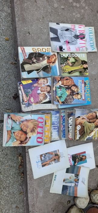 Reviste modă anii 80 90 in stare bună
