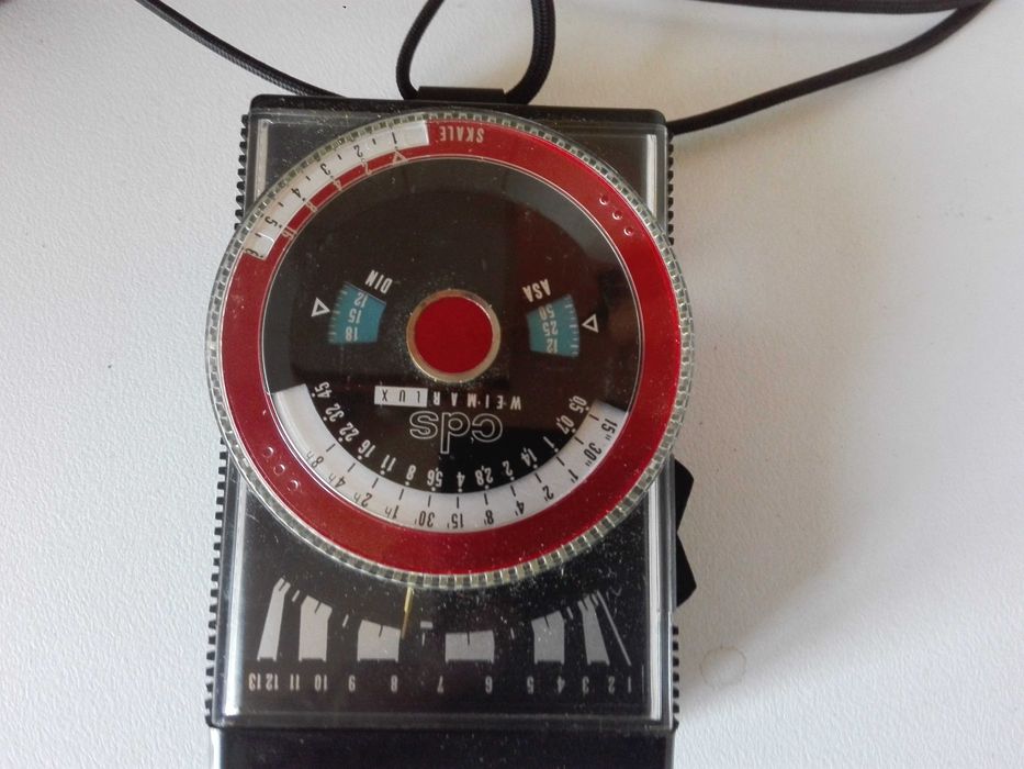 Стари немски диаскоп и светломер .