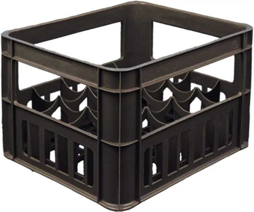 Ящик для хранения, 420х340х270 пивной, чёрный