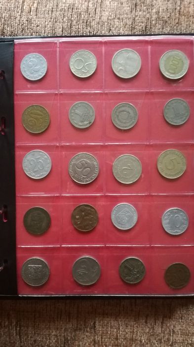 Colectie monede straine vechi