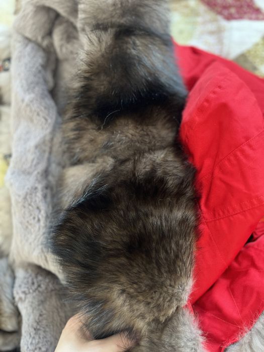 Парка натуральный мех