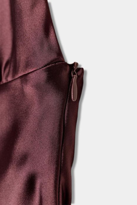 Сатенена рокля ZARA