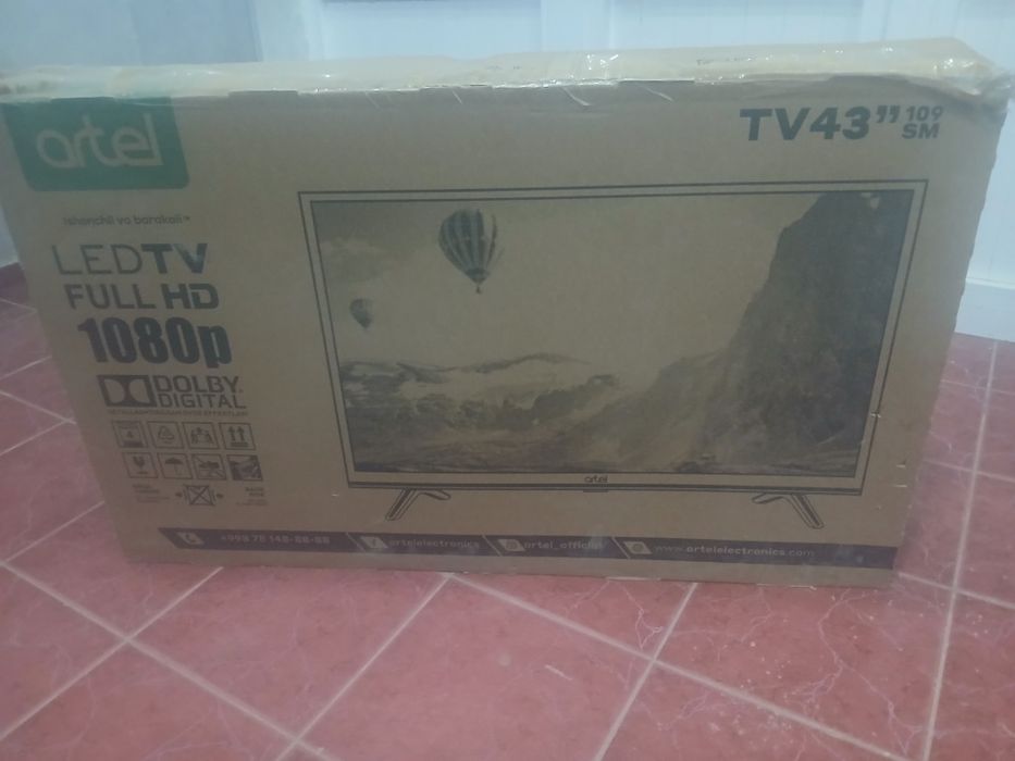 43 талик янги артел телевизор сотилади