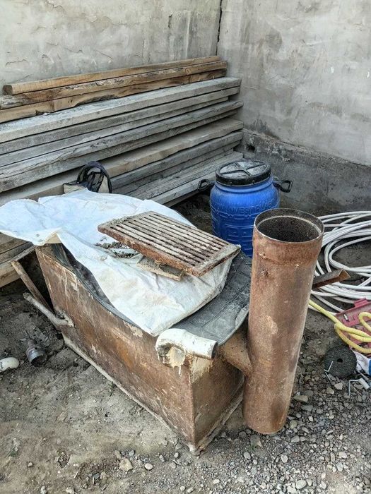 Металлическая печь