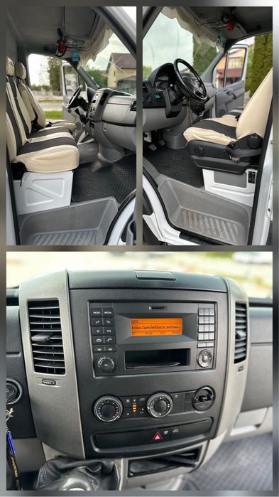Mercedes sprinter 519 , transport animale , iveco daily