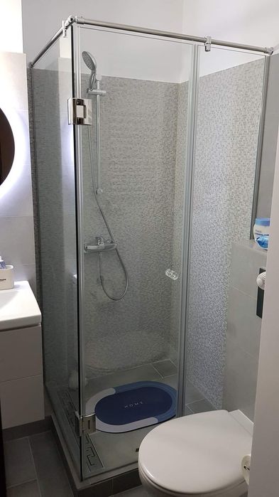 paravan cabina dus sticla securizată panou perete inchidere