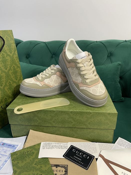 Adidasi Gucci GG piele naturala 100% Full Box