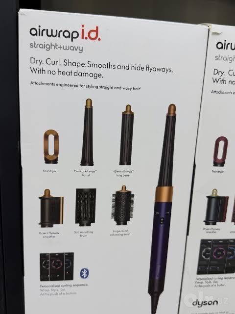 Dyson Airwrap HS08 UK Prussian Blue / Rich Copper Прямой волнистый
