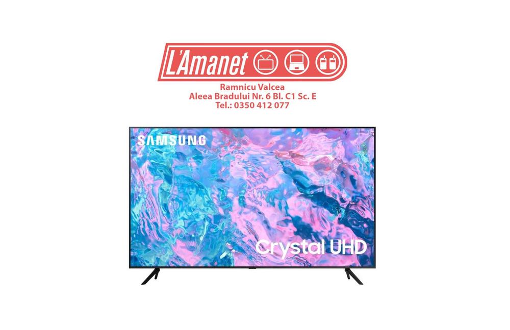 TV LED Smart 55" 4K UHD Samsung 55CU7172 138 cm WiFi HDMI DVB-C CI+