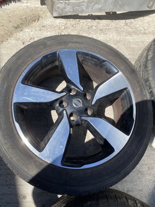 Jante Aliaj Nissan Qashqai J11+anvelope 2016 215/55 R18