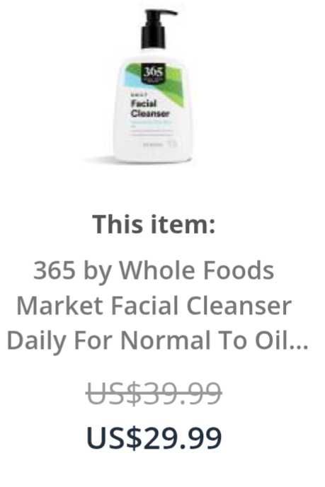 Из США гель-пенка для лица