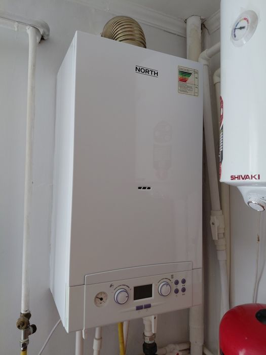 Газ қазандағы. Газовый котёл