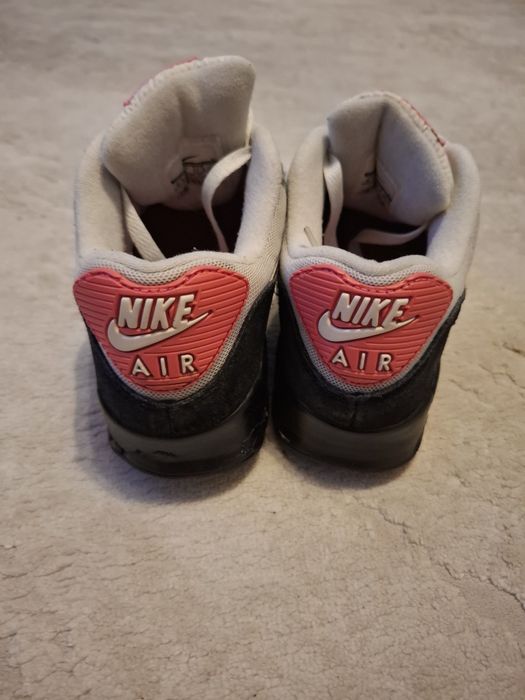 Nike Air Max 90 Black / Infrared / Grey Mărimea 37.5