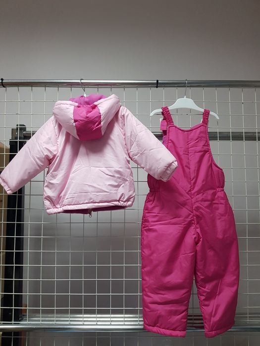 Нов зимен комплект яке и гащеризон 92см / 2 год момиче