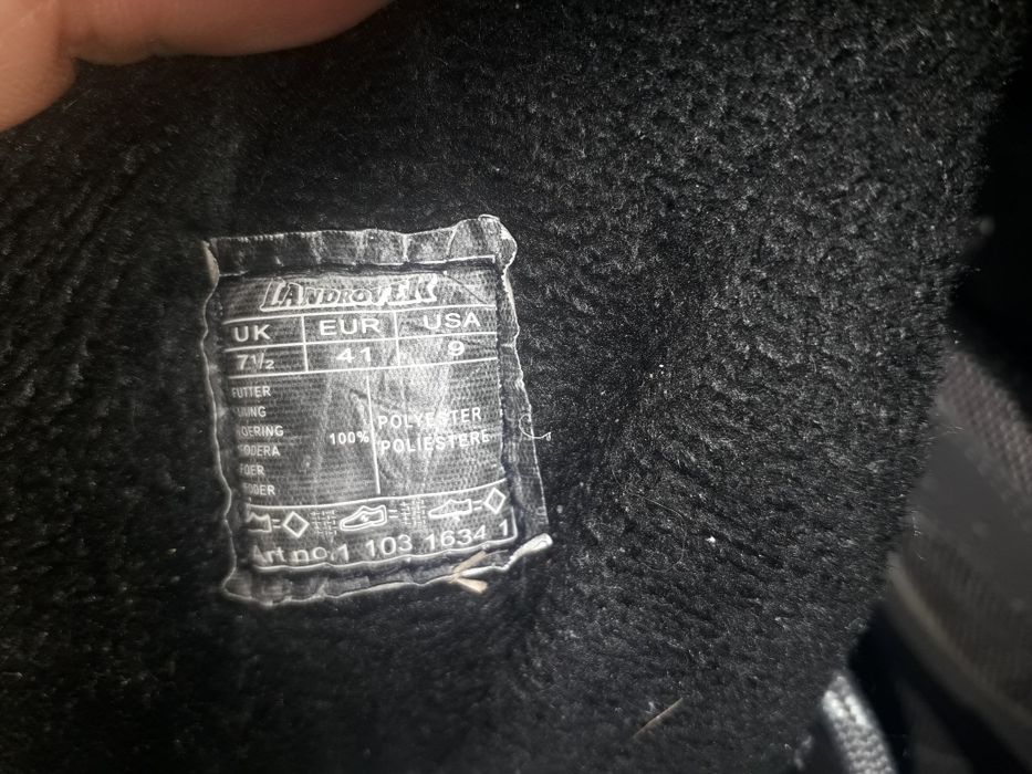 Ghete Landrover marimea 41 USA