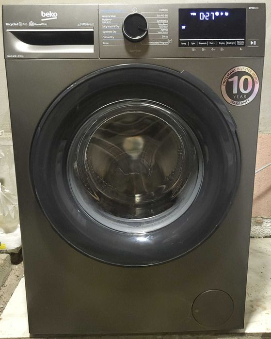 Masina de spalat cu uscator Beko, Spalare 8 kg, Uscare 5 kg, 1400 RPM