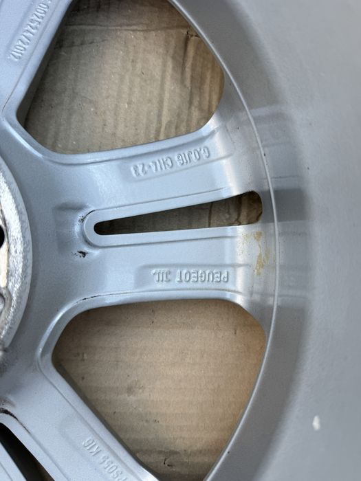 Оригинални джанти Peugeot 16” с гуми 195/55 R16 M+S – 6J ET23