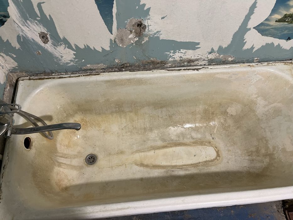 Реставрация ванн акрилом.