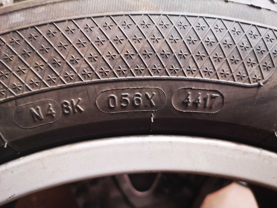 Джанти с гуми 4бр. AUDI 17" със зимни KLEBER 225/55/17