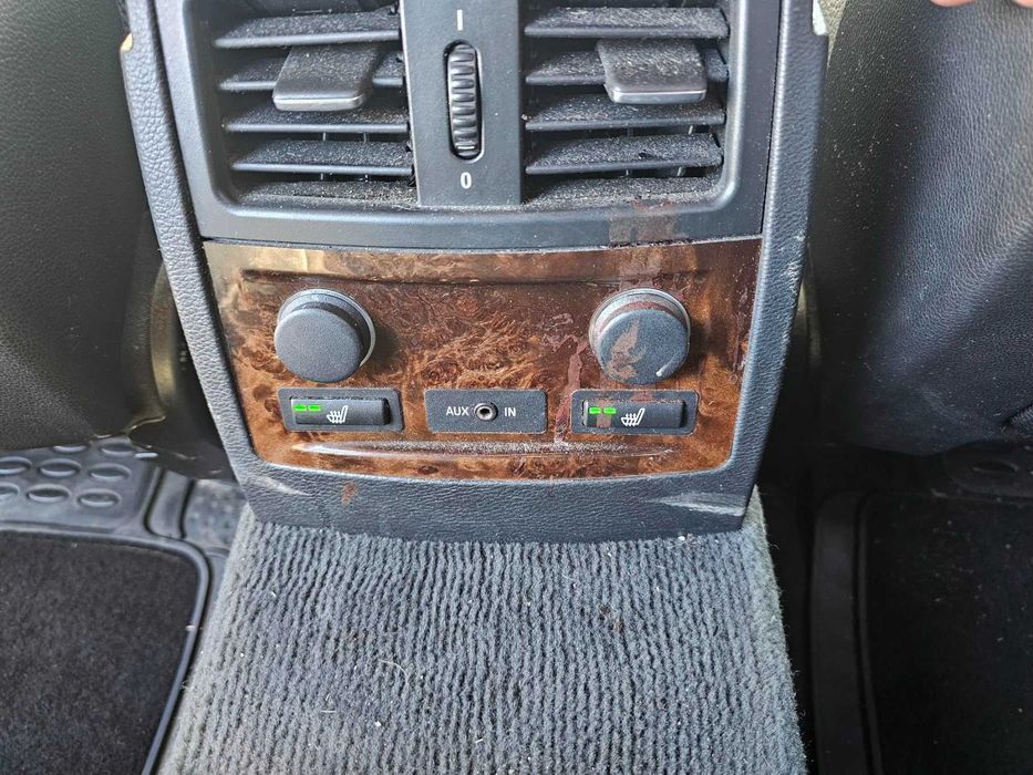 Черно кожено рекаро с подгрев на предни и задни седалки БМВ Е61 фейс