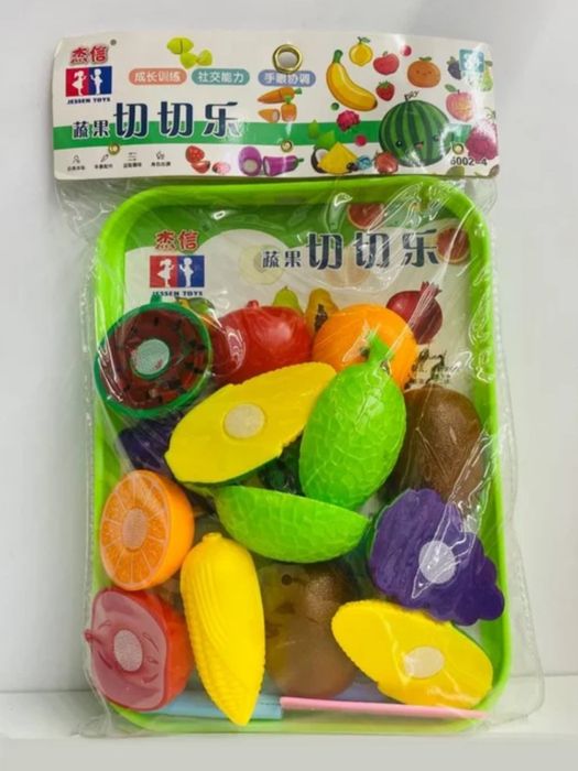 Набор Фрукты и Овощи на липучке