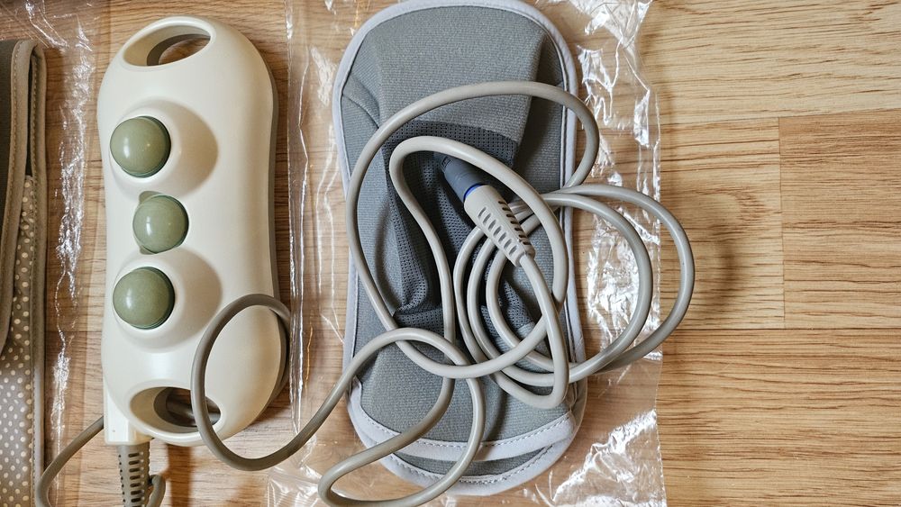 Aparat masaj spate / lombar cu încălzire – Ceragem + centură Ceratronic Magic Belt/ set complet