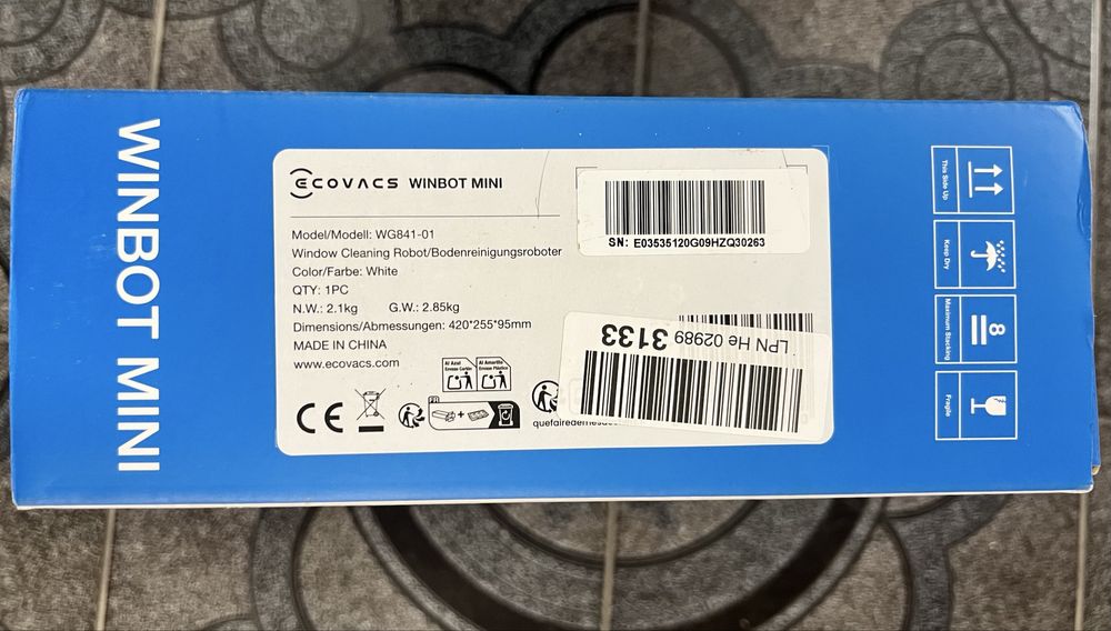 Ecovacs W Mini Robot Curatat Geamuri Ferestre
