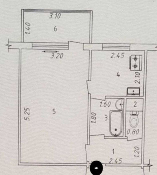 1-комн. квартира, 34 м², Яшнабадский район