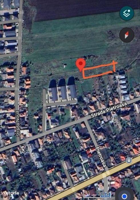 55 € / mp negociabil - Teren intravilan zona accesibila, Apahida