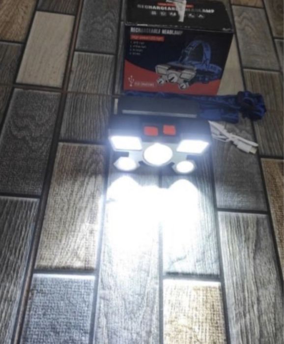 LED фенер челник, спорт, риболов, туризъм, активност навън