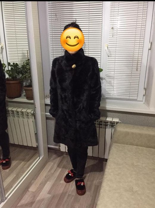 Норковая шуба и норковая шапка