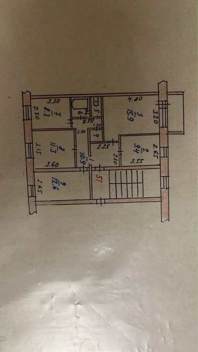 Продам 4-хкомнатную квартиру