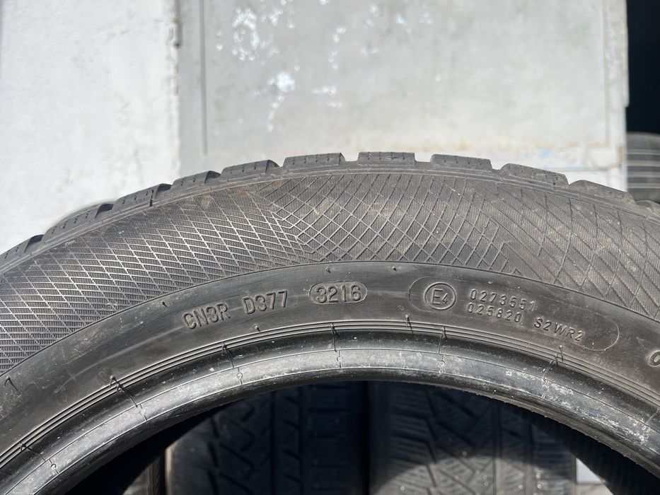 4 бр. зимни гуми 215/55/17 Continental 6+ mm DOT 3216