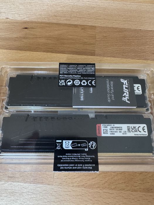 Memorie RAM Kingston FURY Beast DDR5 64GB (2x32GB) 5600MHz CL36 EXPO / XMP Sigilat