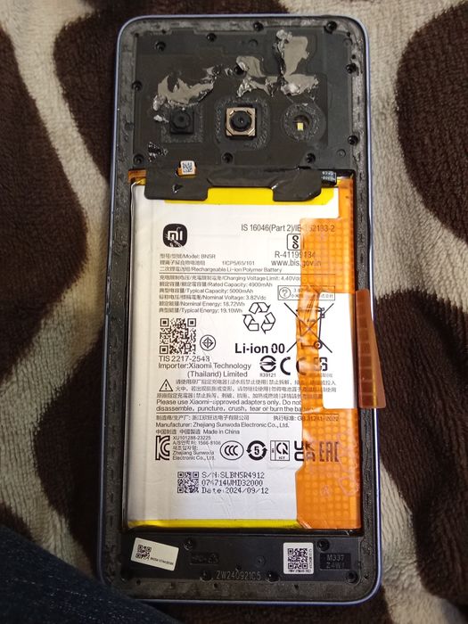 Редми Xiaomi a3 разбит экран нету болтиков