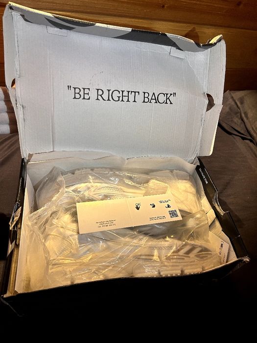 Кросовки Off-White «Be Right Back