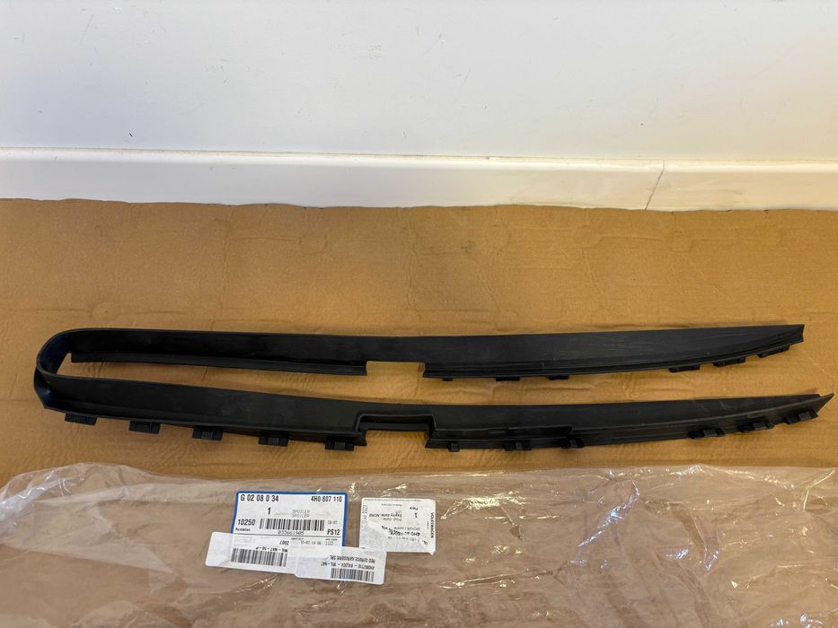 Spoiler cheder sub bara fata Audi A8 4H dupa 2009 cod 4H0807110 NOU