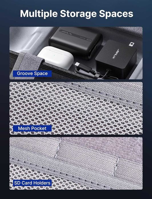 Husă transport JSAUX Steam Deck OLED,carcasă de protecție rigidă