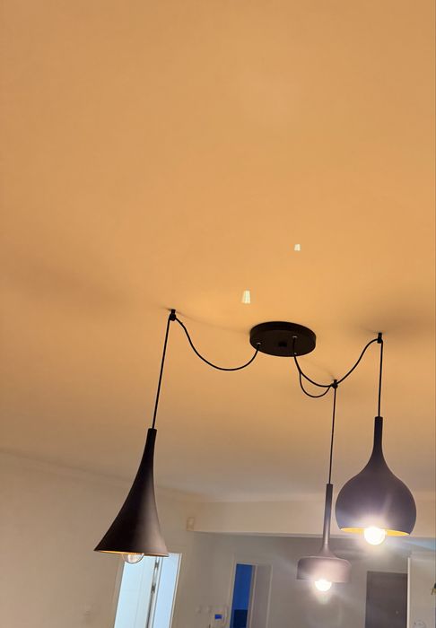 Lustra design modern cu 3 pendule NVL-8942201 Nova Luce