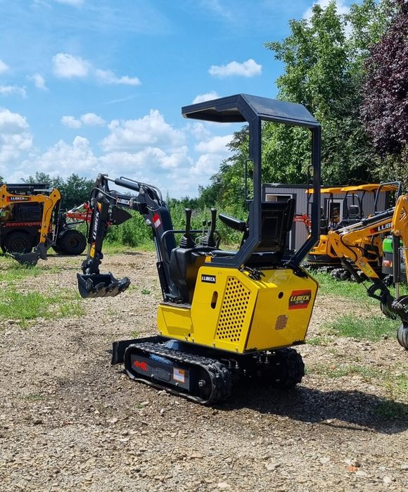 Miniexcavator Lubeck Ex 100~ Nou~Garantie 2 ani~