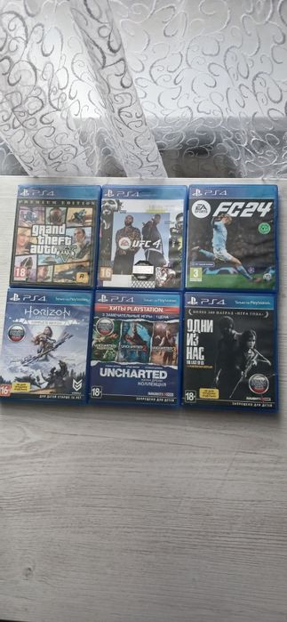 Продам или обменяю игры на пс4