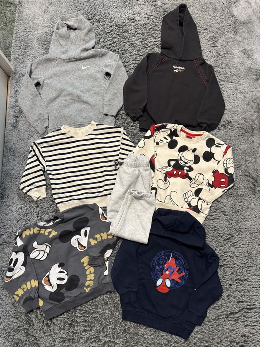 Детски дрехи nike hm zara mickey spidey reebok guess