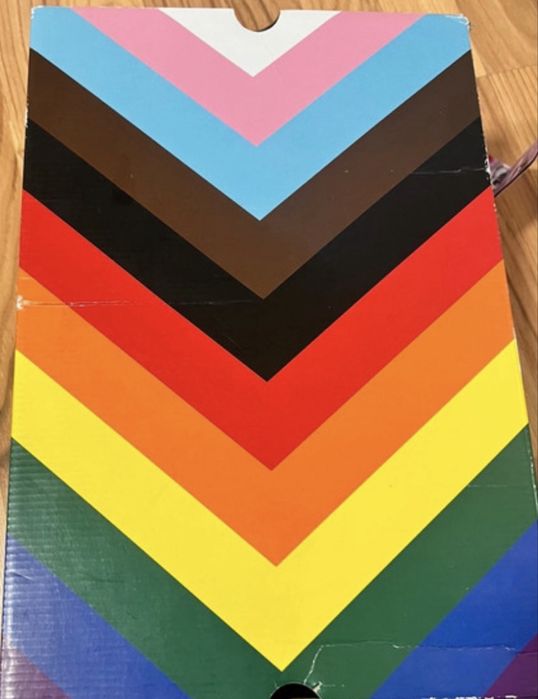 Ghete  Convers curcubeu model rare