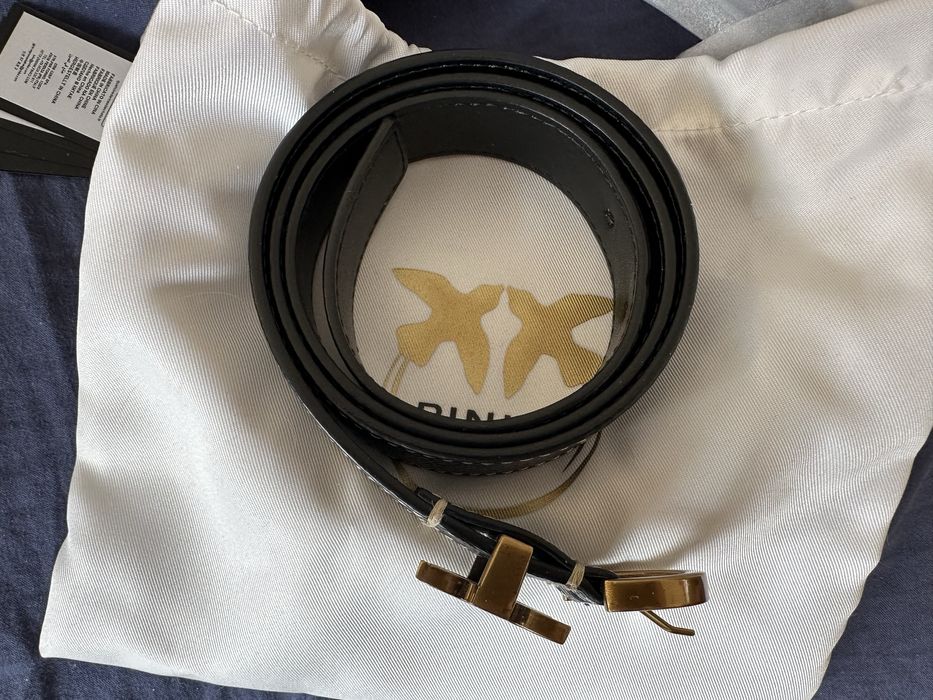 Колан черен Pinko